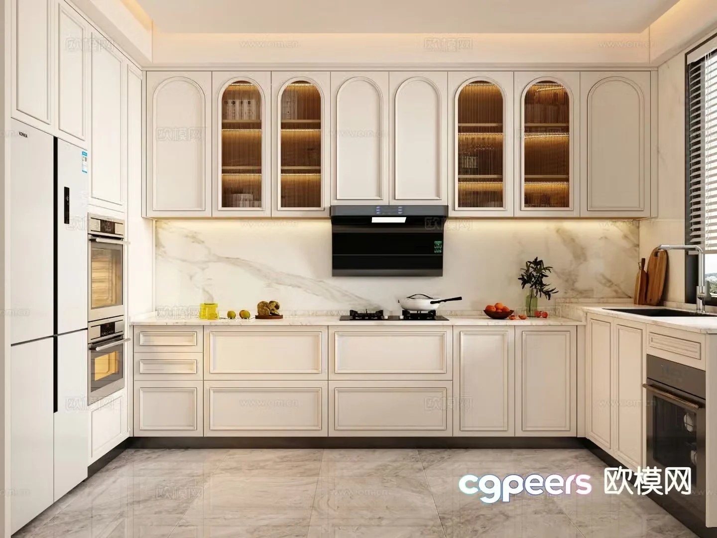 French kitchen 3d model