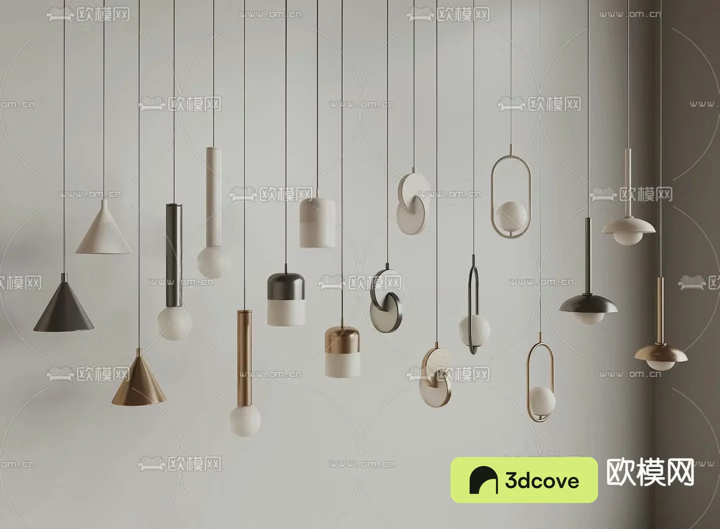 Modern art chandelier