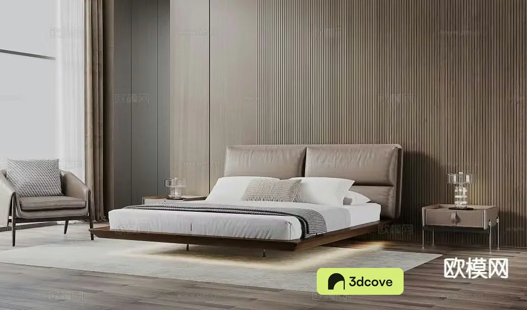 Italian double bed