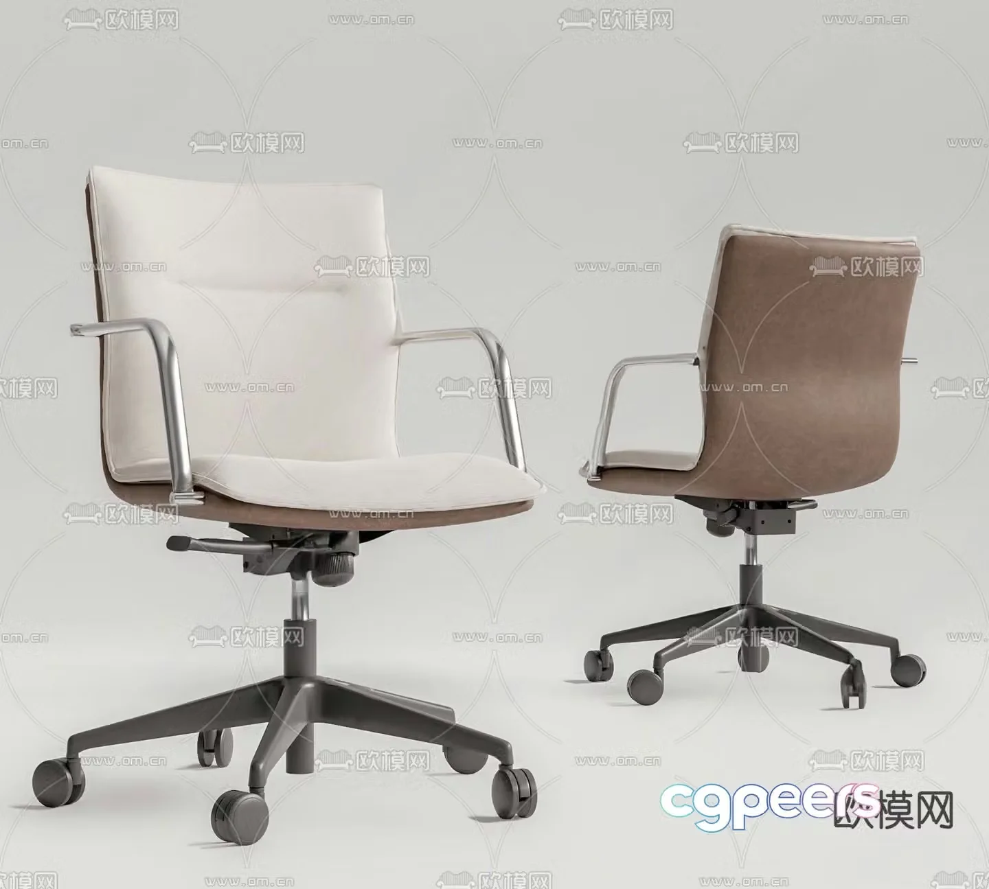 Modern office chair 3d model