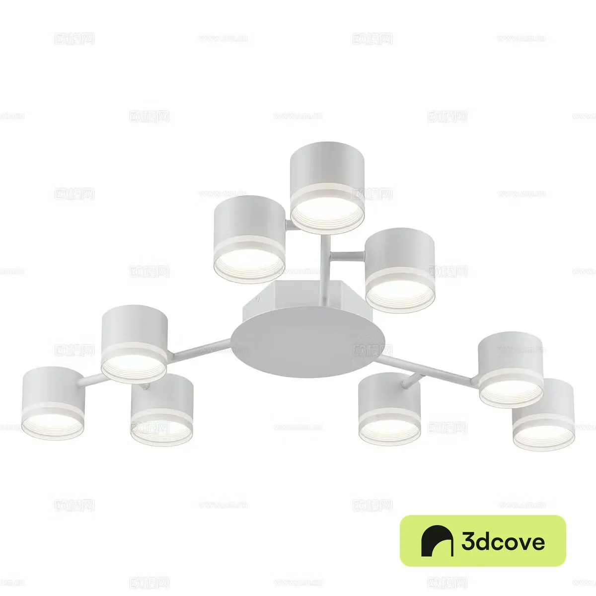 Modern minimalist chandelier restaurant chandelier