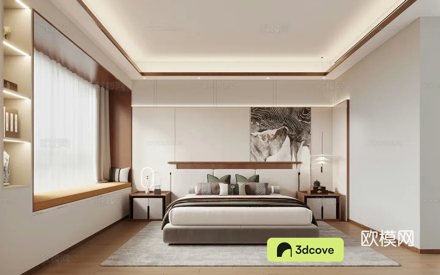 New Chinese bedroom