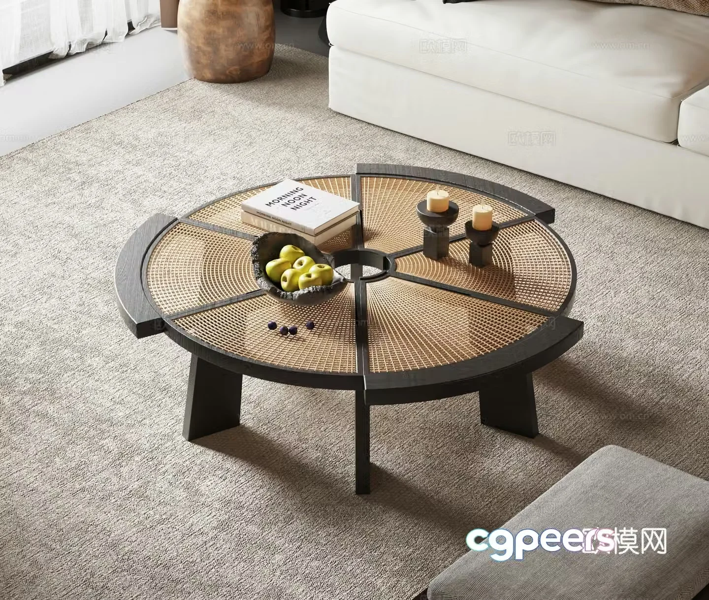 Wasabi coffee table 3D model