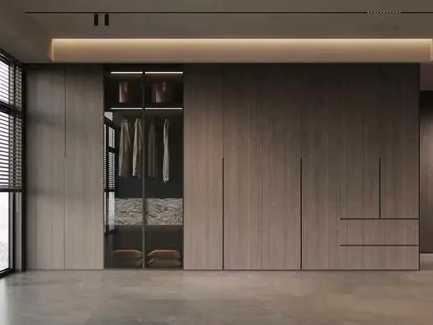Modern Wood Closet 3D Model – 2430 – VRAY Render