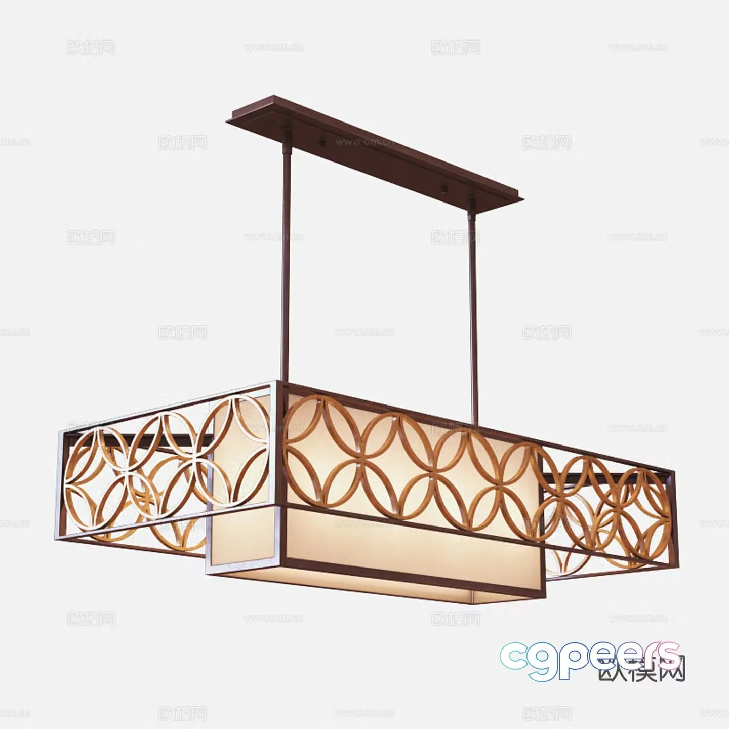 Feiss – Remy living room chandelier 3d model