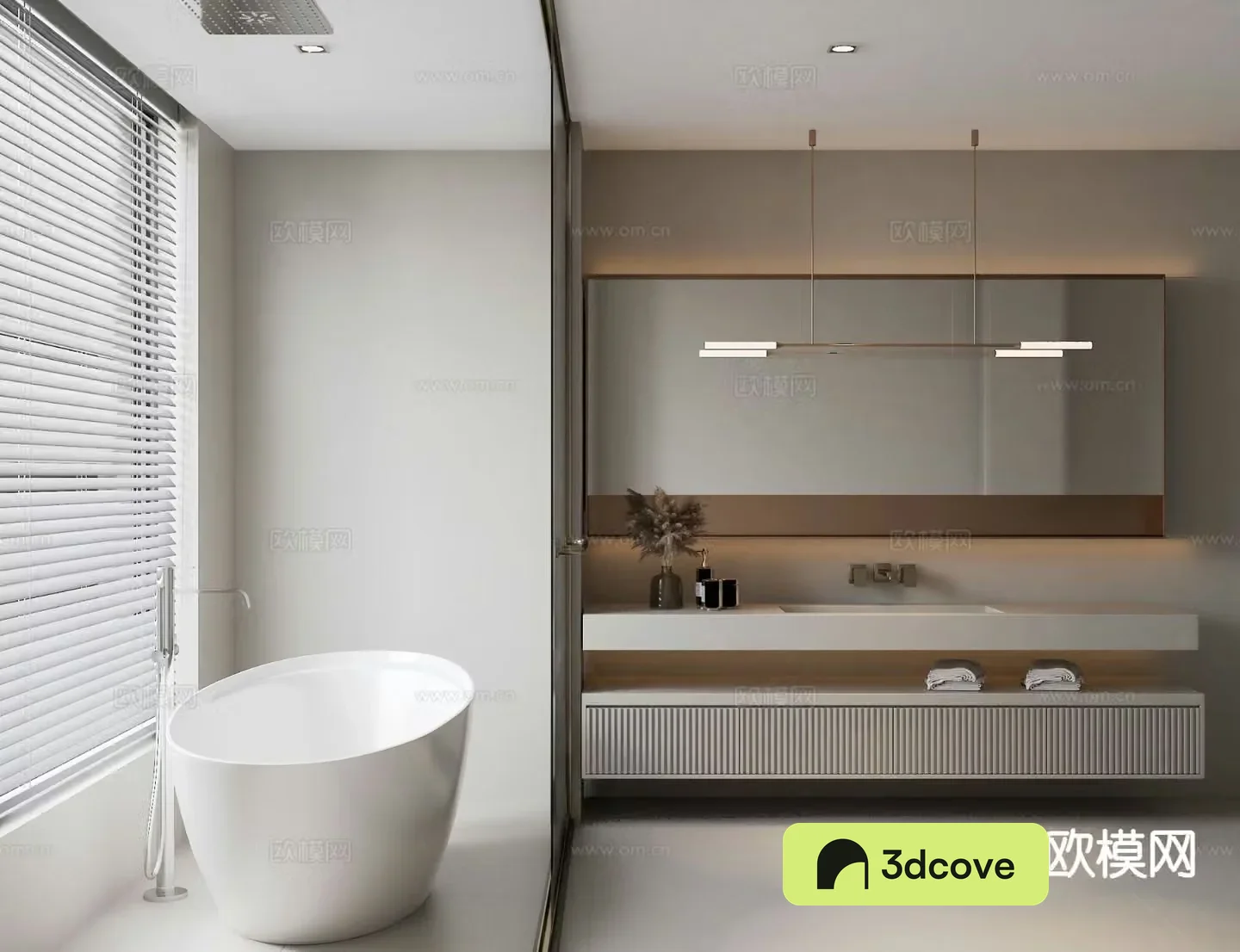 Modern bathroom