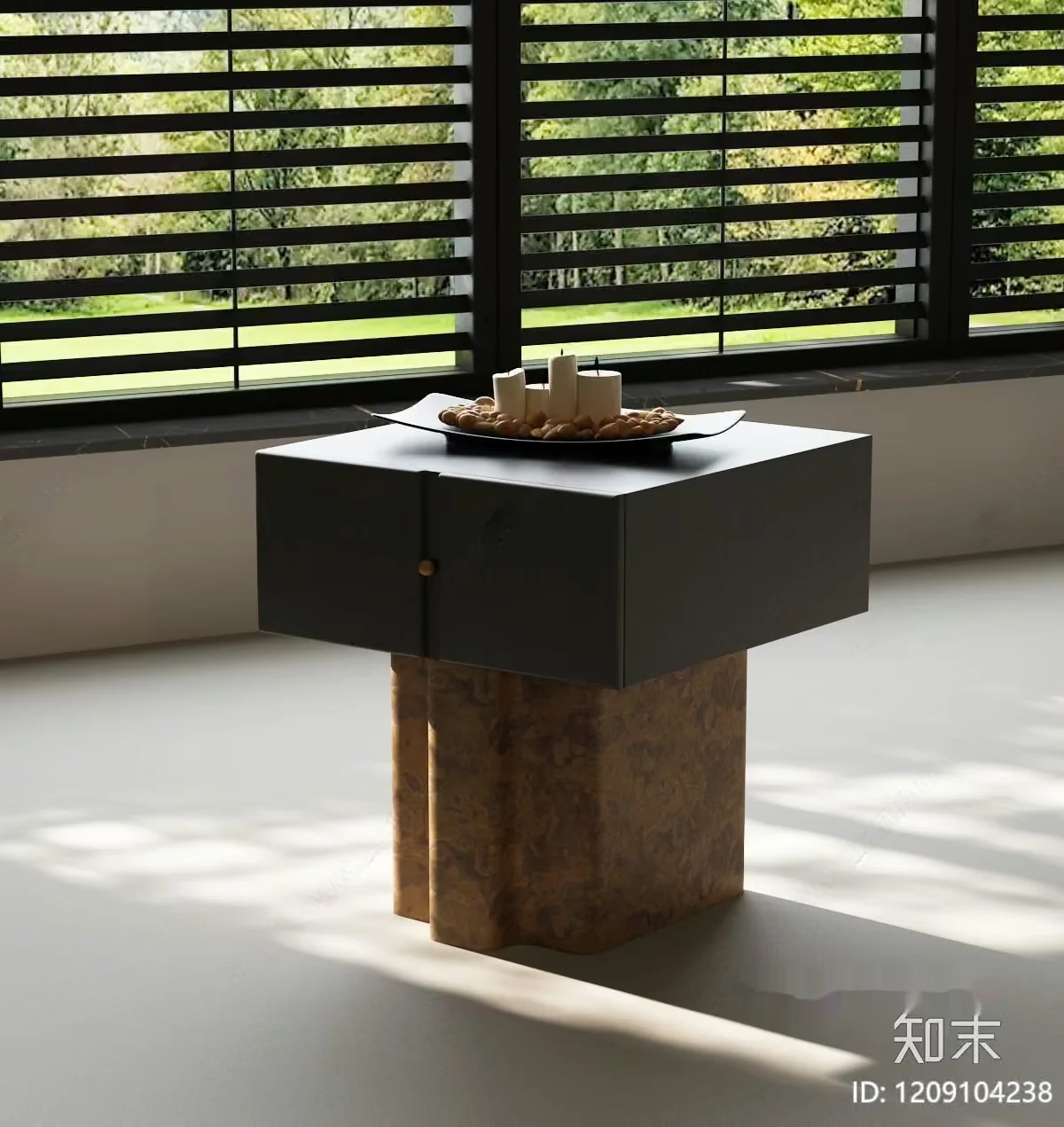 Modern Tabletop Decor 3D Model – 16630 – VRAY Render