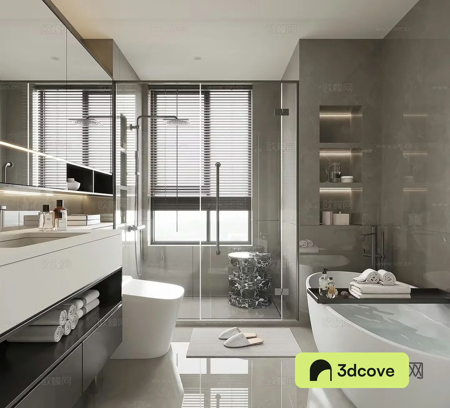 Modern bathroom