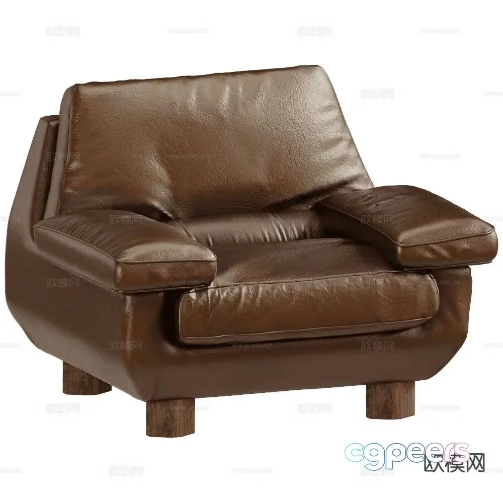 Sancal single sofa 3d model
