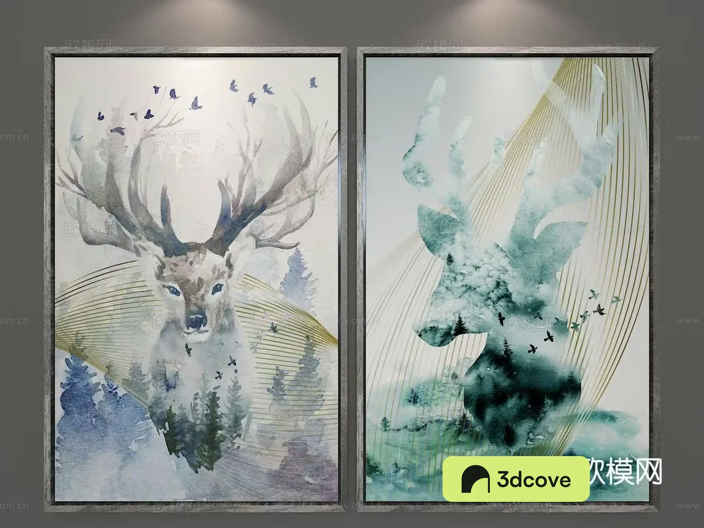 Texture painting decorative painting