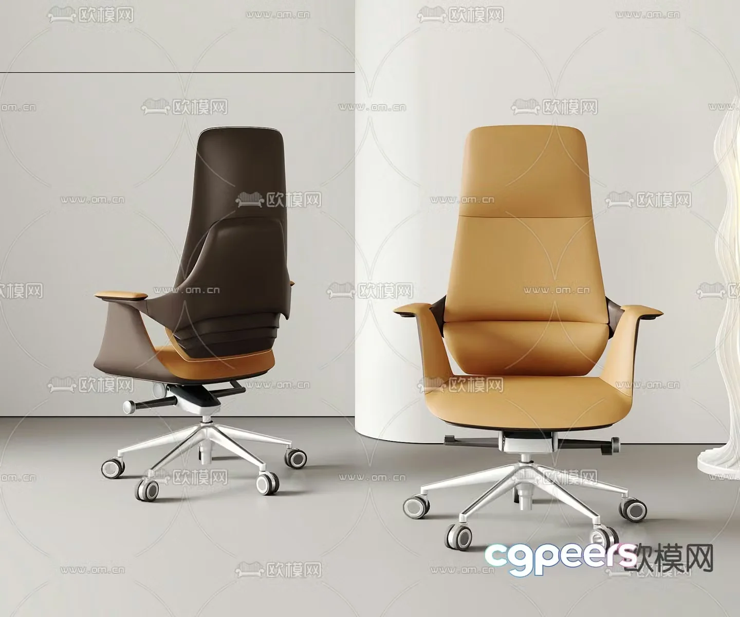 Office chair executive chair boss chair 3d model