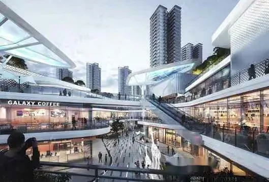 Modern Urban Landscape 3D Model – 10707 – VRAY Render