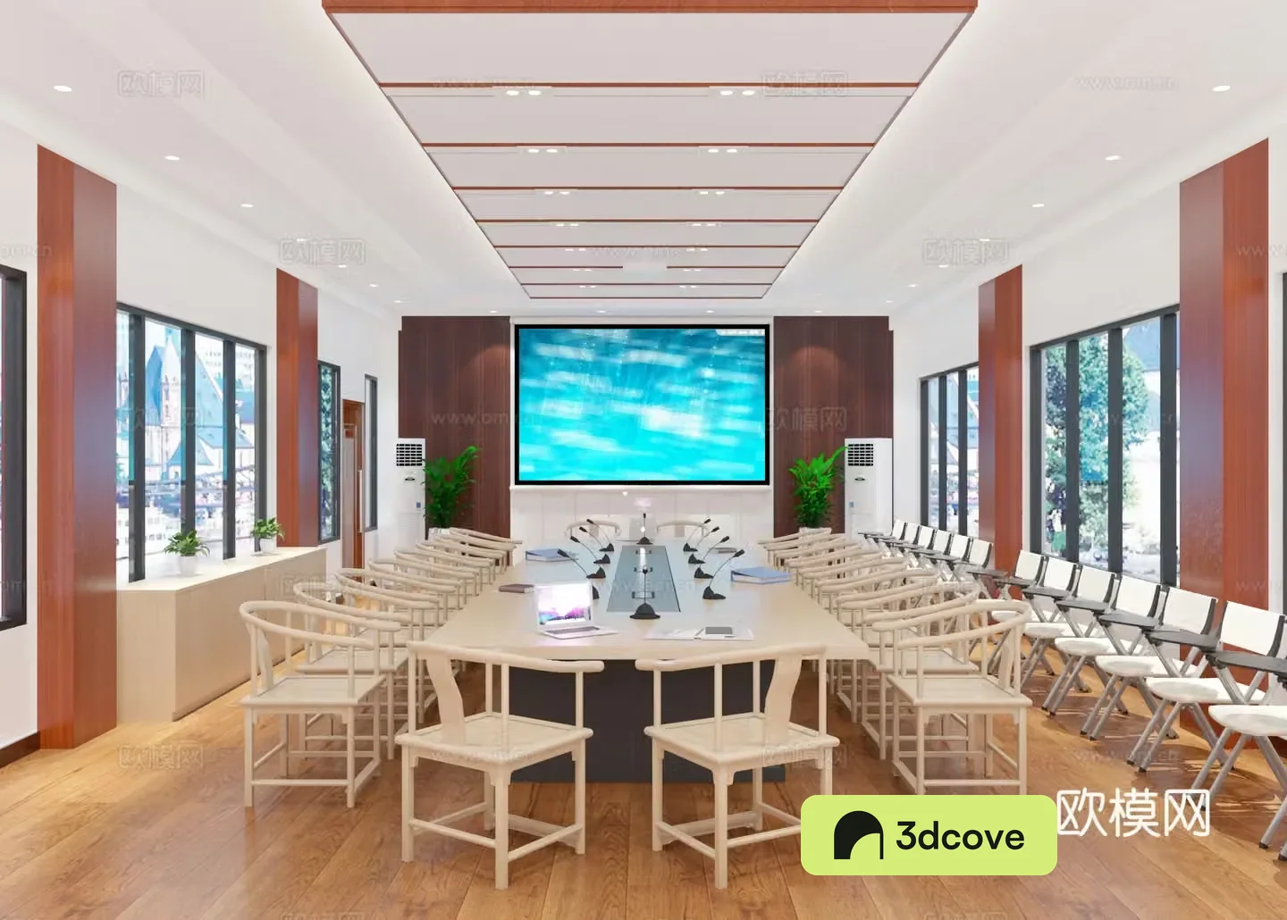 New Chinese conference room
