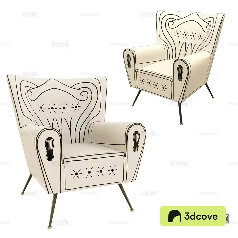 Pop Label Modern Chair Lounge Chair