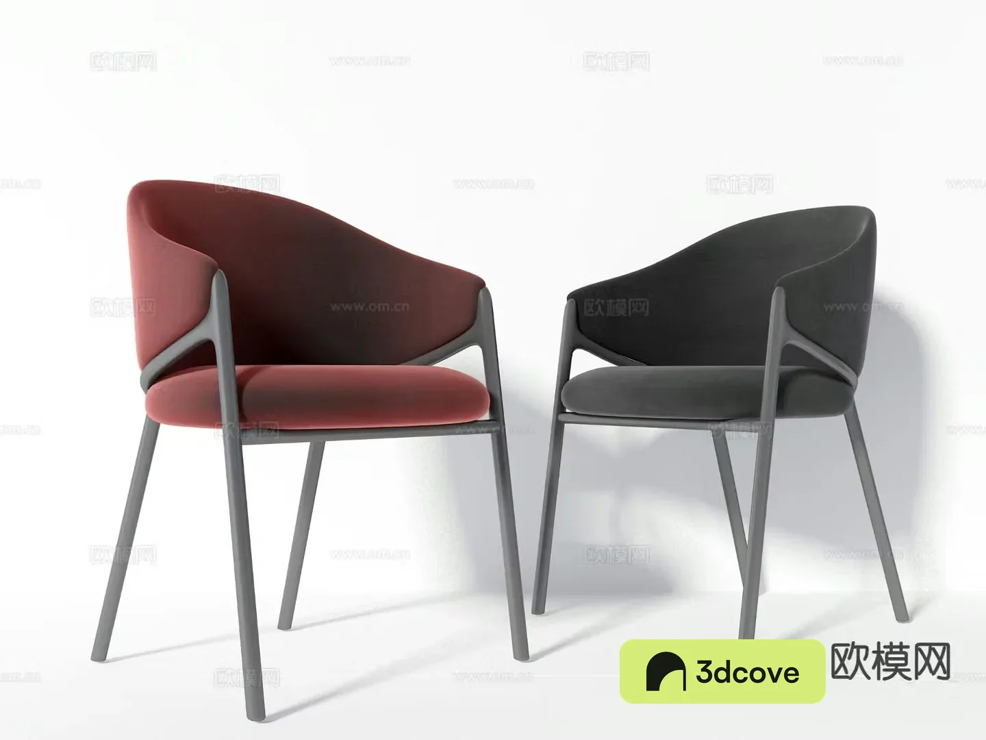 Nordic leisure chair solid wood chair