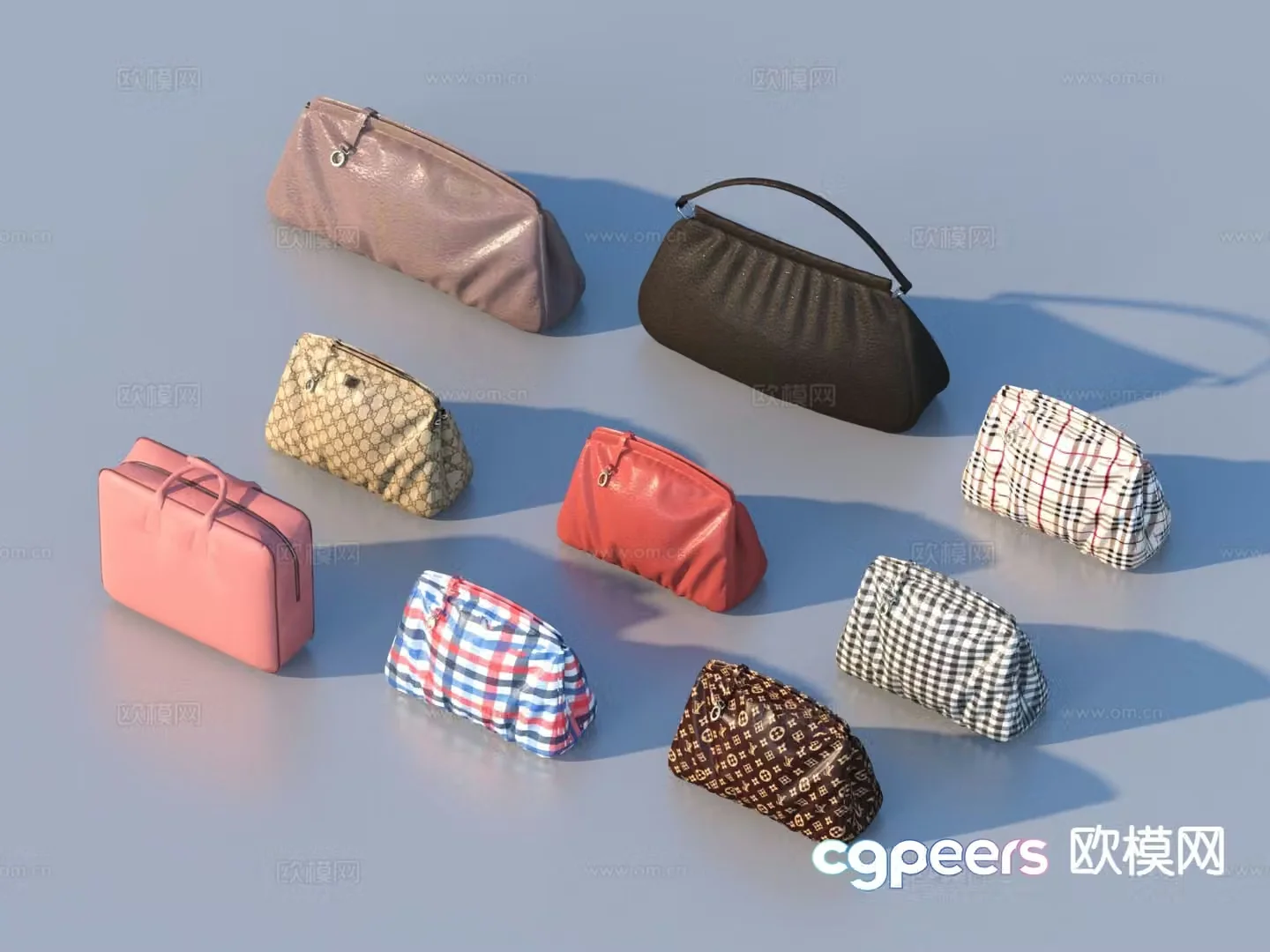 bag handbag handbag 3d model