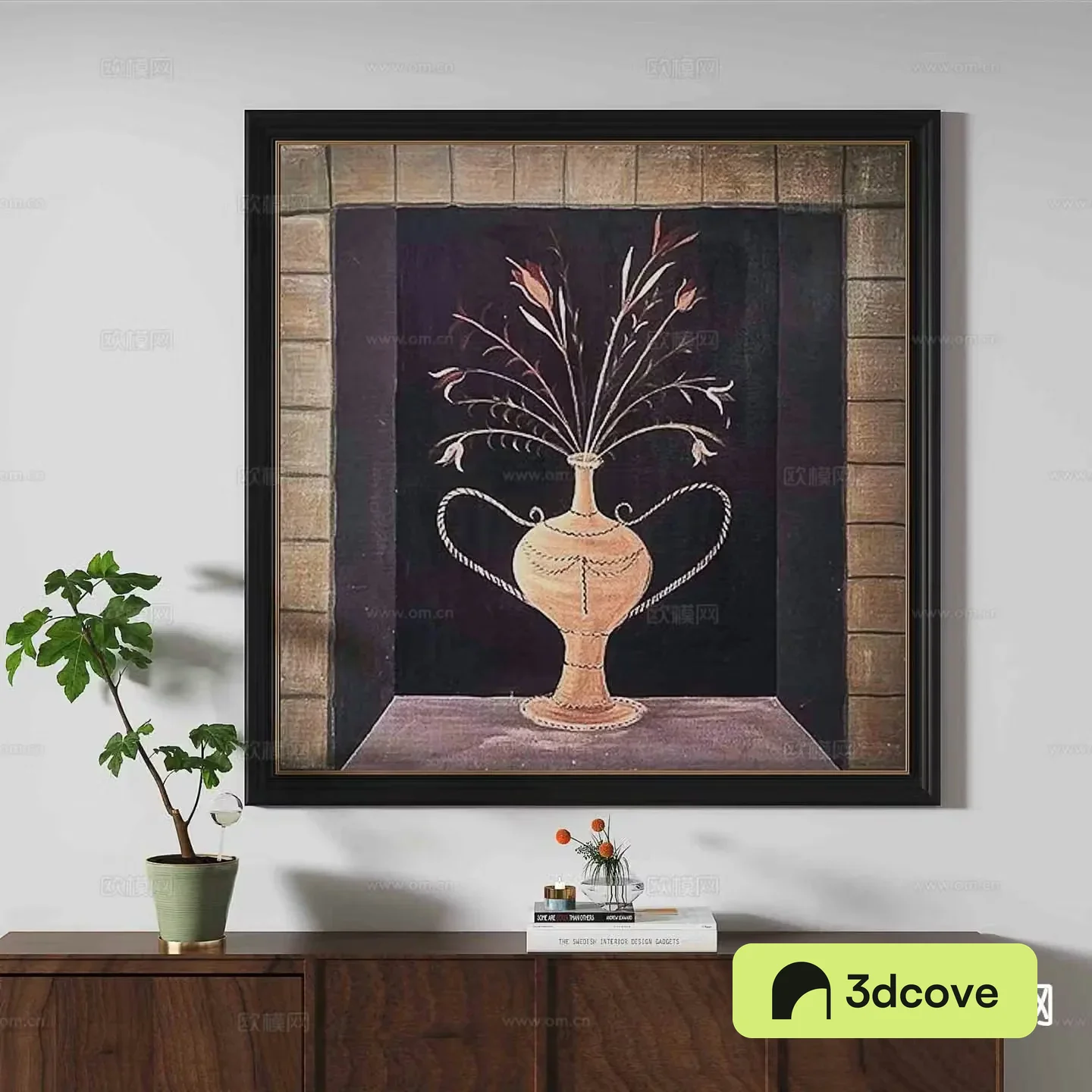 Medieval style retro hanging painting art painting decorative painting