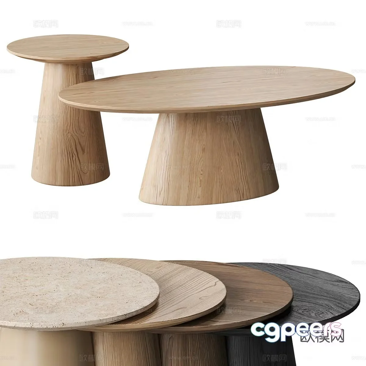 Lindsey Laurie Coffee Table 3D Model