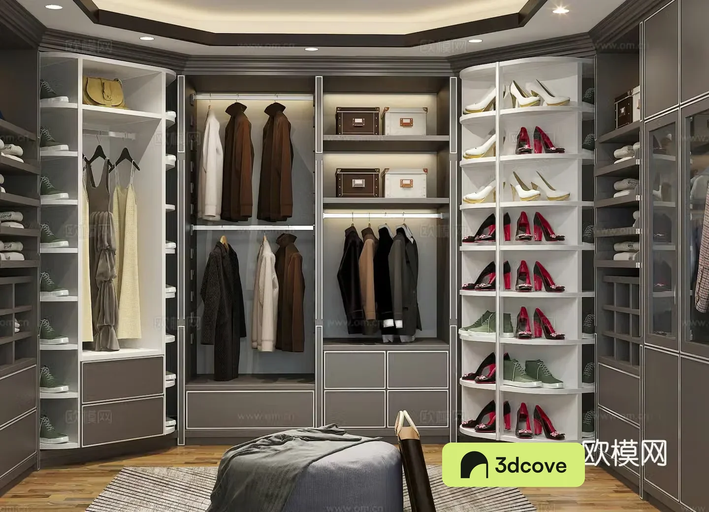 Modern wardrobe