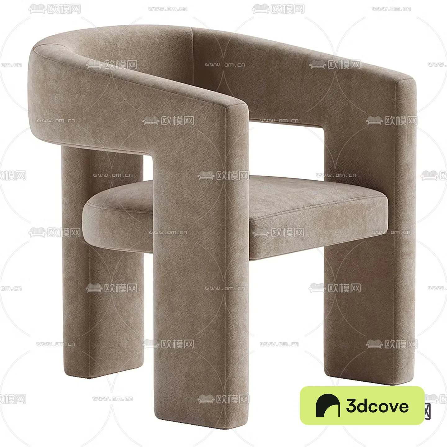 Lindye Galloway modern fabric lounge chair