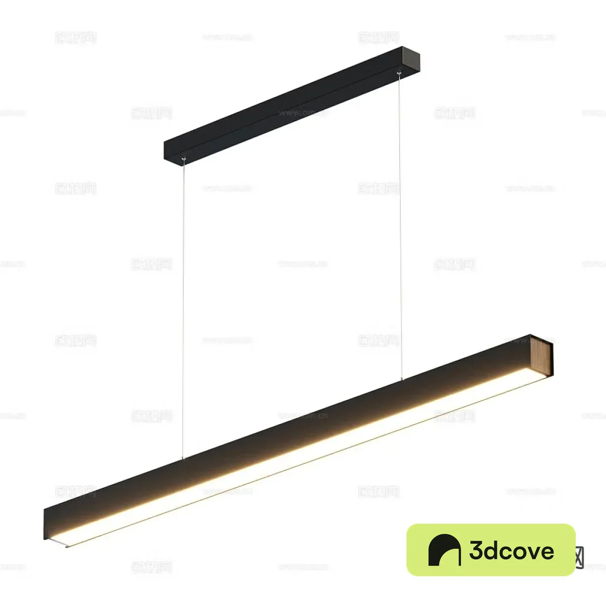 Modern office chandelier strip chandelier