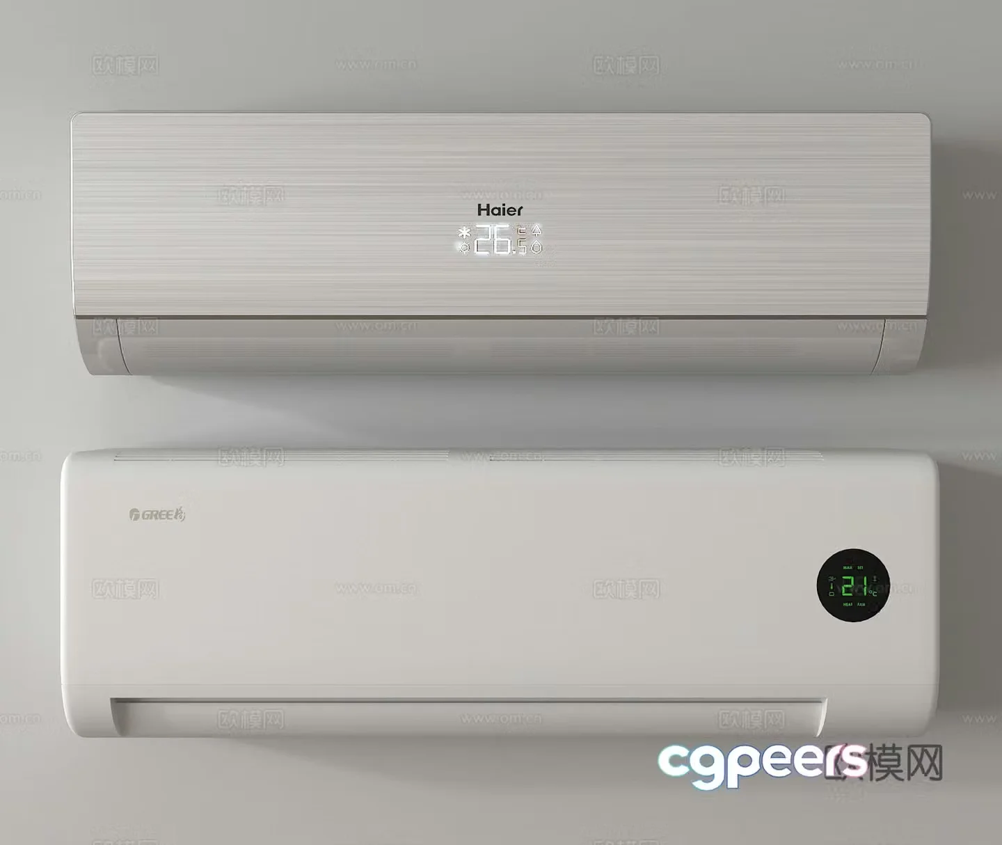 Air conditioner hanging air conditioner 3D model