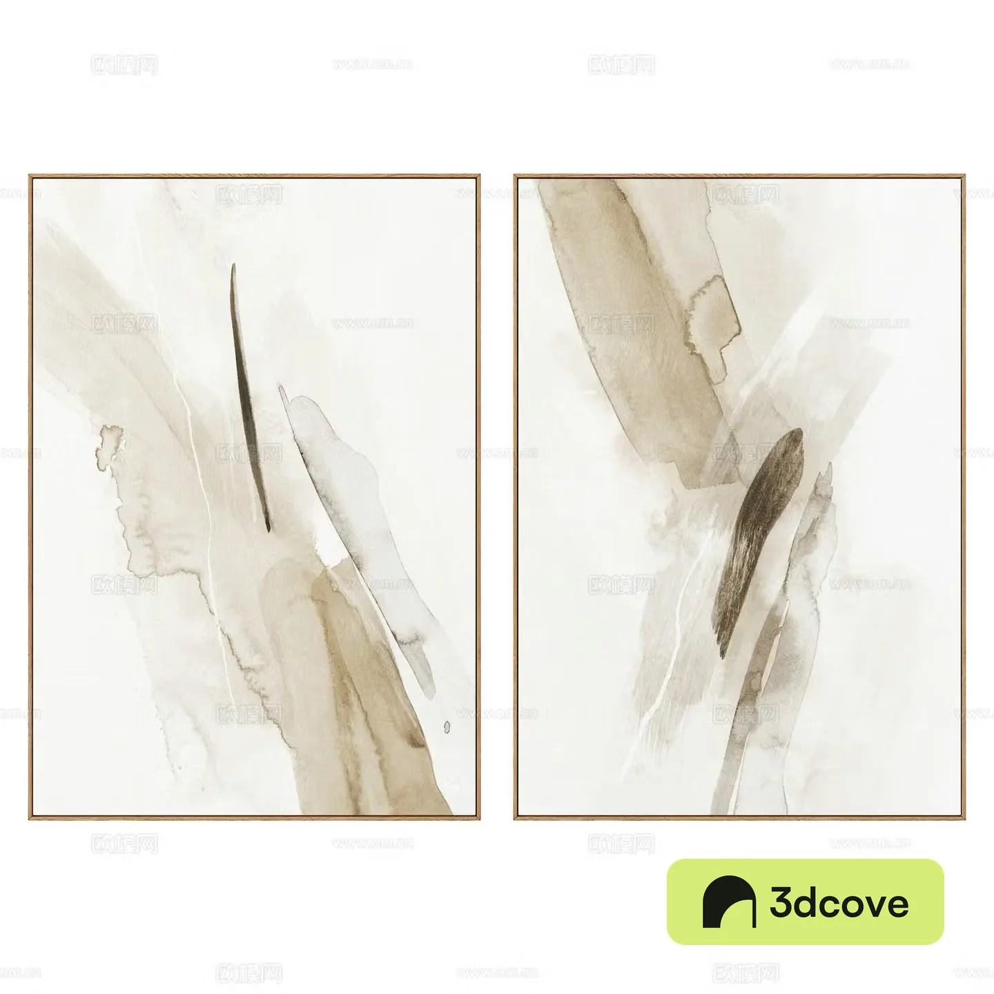 Modern hanging painting