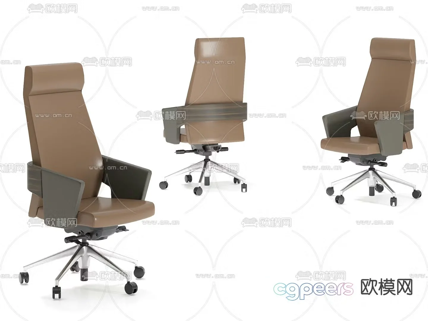 Office chair executive chair 3d model