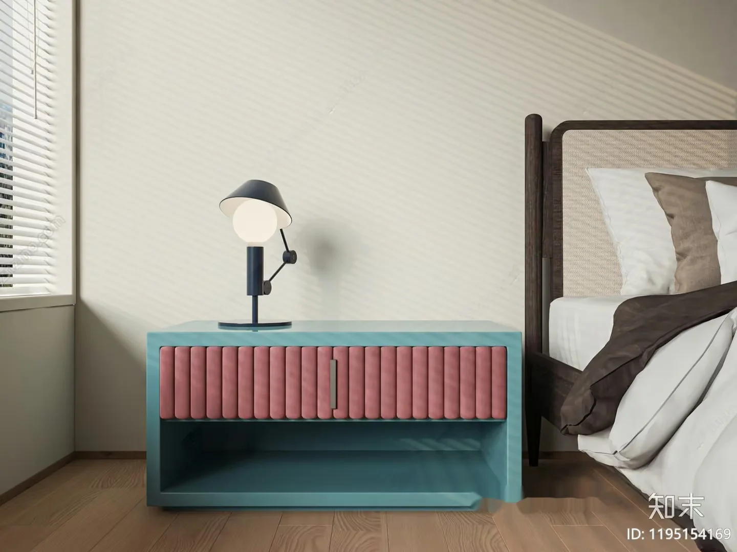 Cozy Bedroom 3D Model – 5804 – VRAY Render