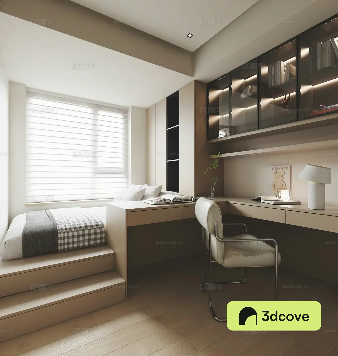 Modern tatami bedroom