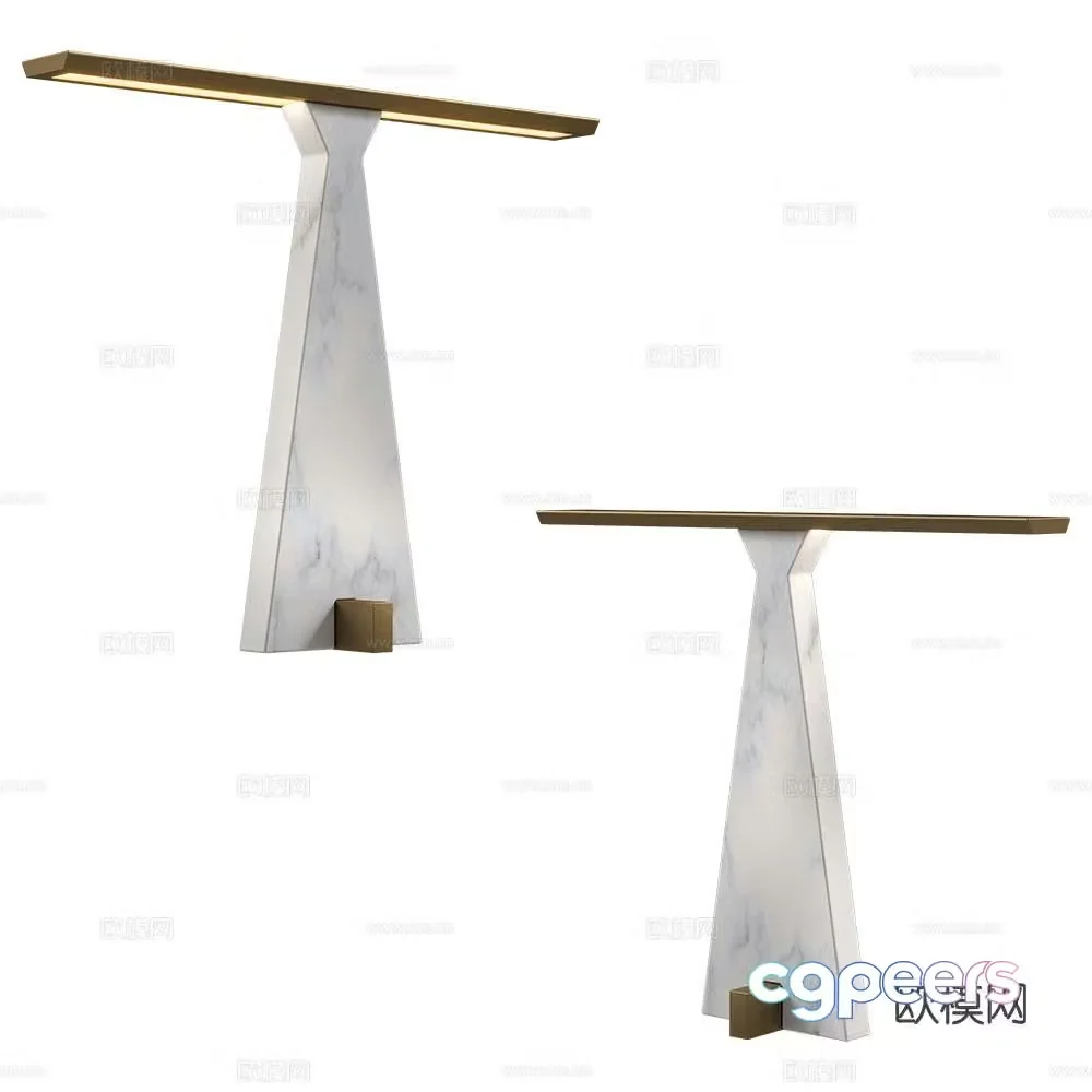 Italamp desk lamp 3d model