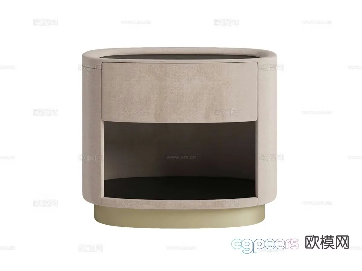 visionnaire – modern bedside table 3d model