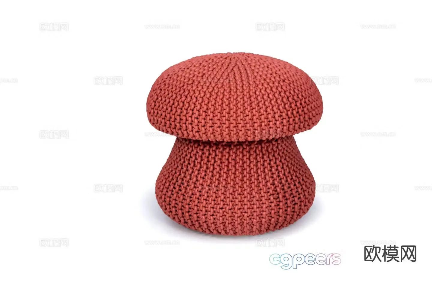 Modern garden stool pier stool 3d model