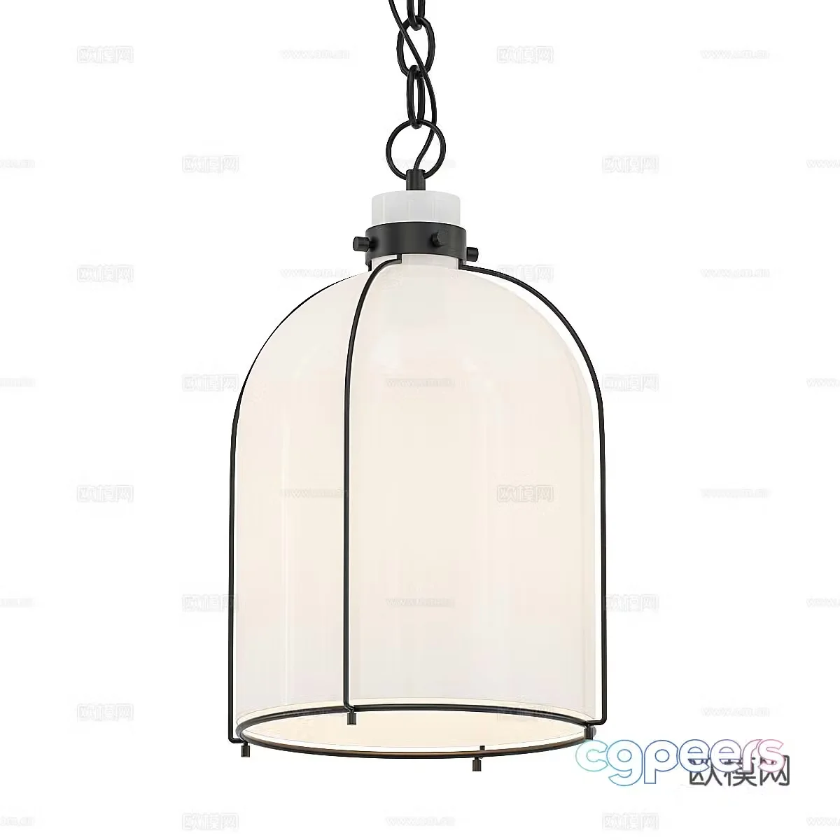 Creative chandelier 3d model