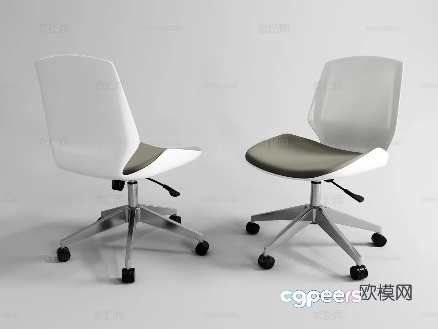 Modern office chair 3d model