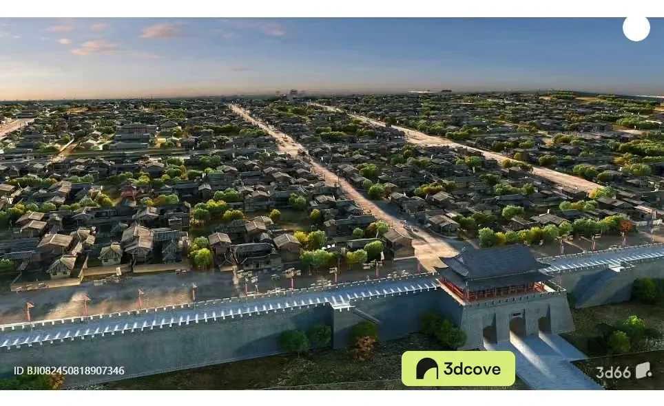 Ancient Chinese Cityscape