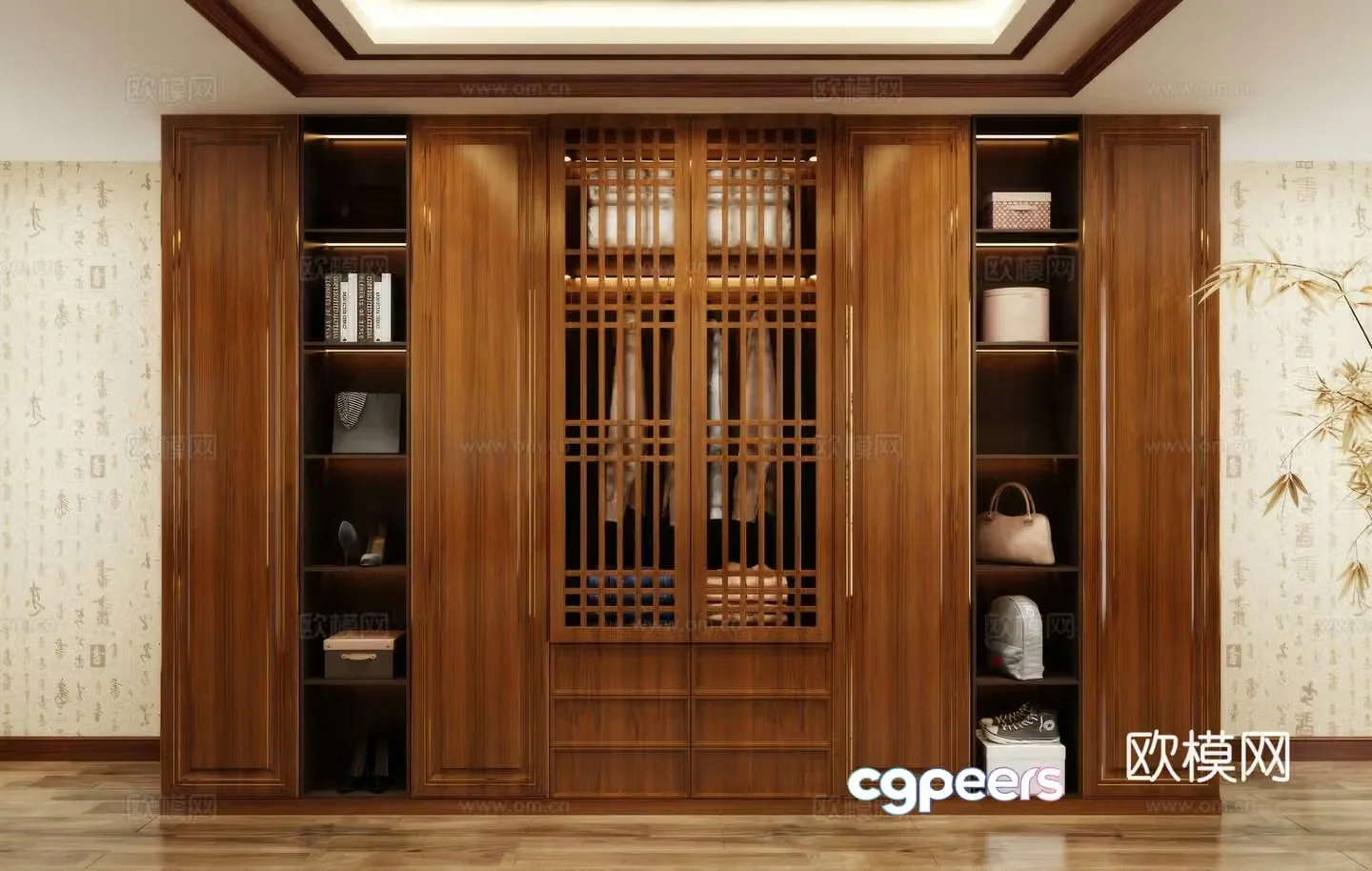 Wardrobe design Wardrobe renderings Wardrobe wardrobe design Wardrobe cabinet 3d model