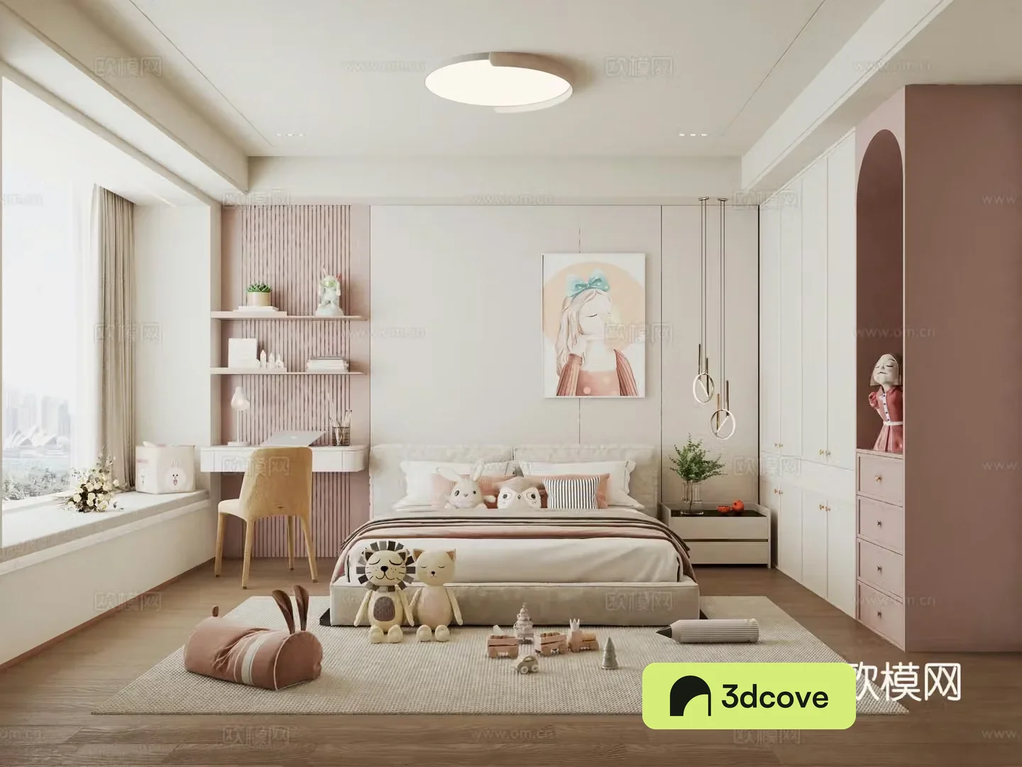 Creamy Girl Room Children’s Room Children’s Room