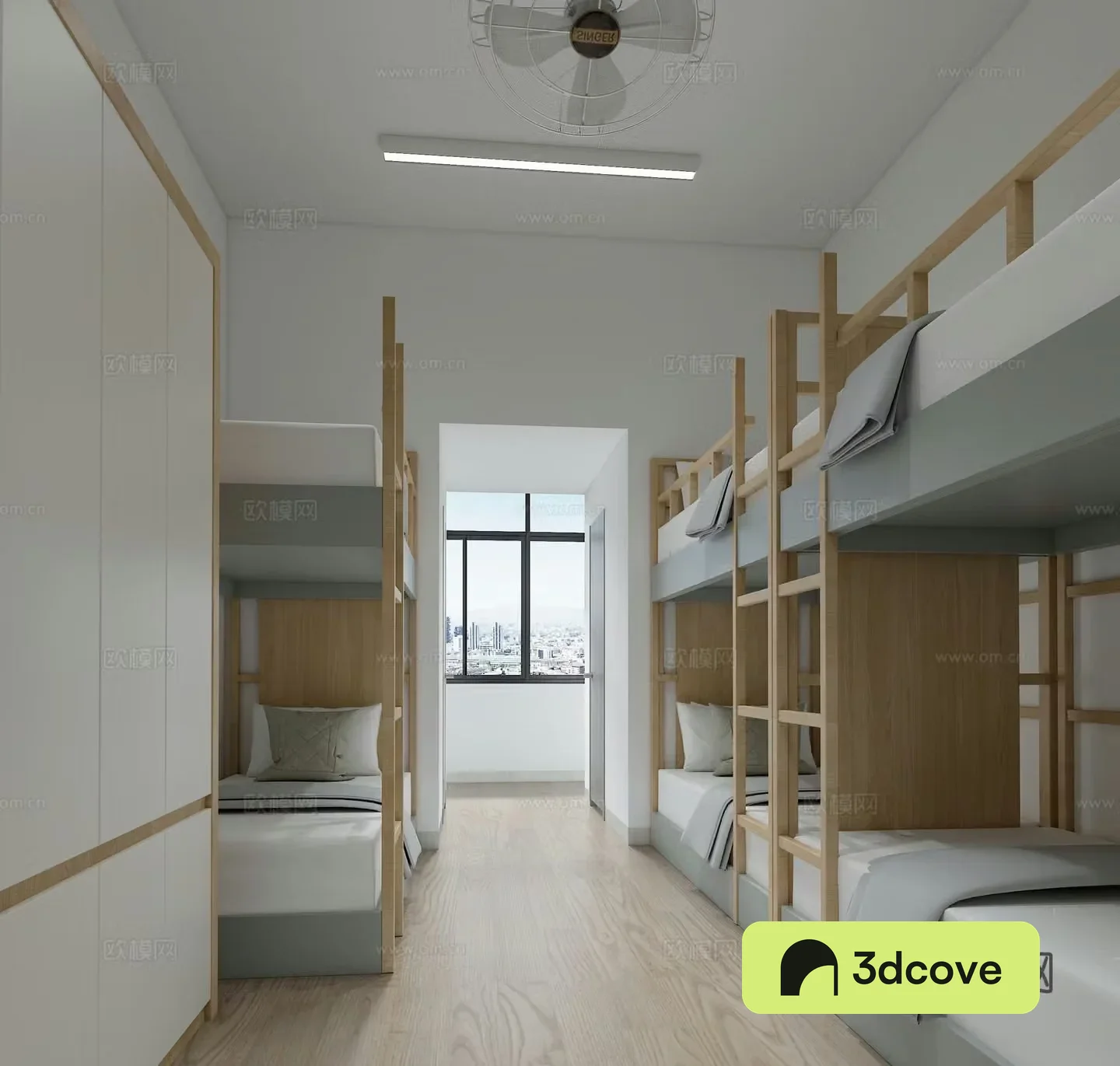 Modern school dormitory