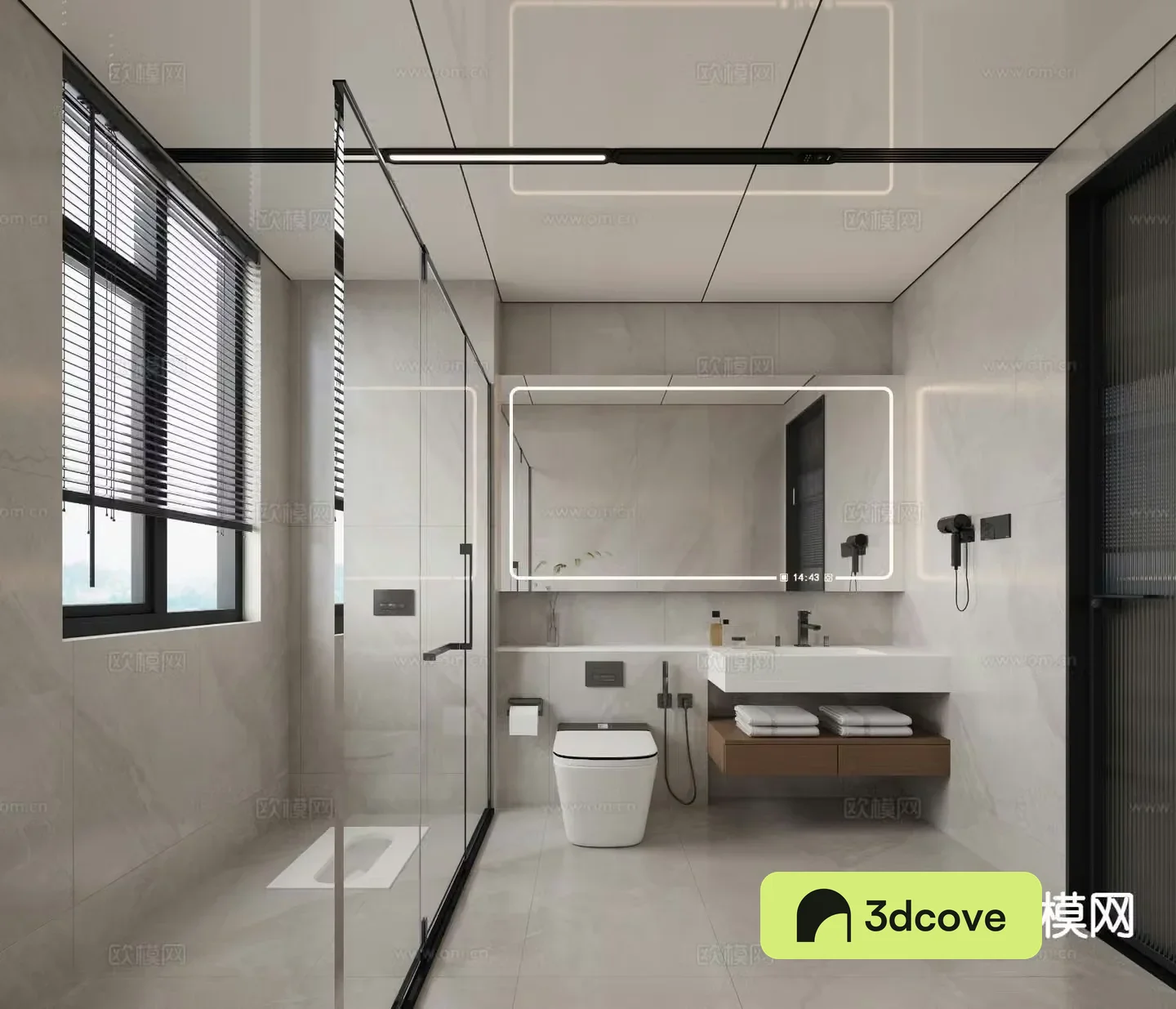Modern bathroom