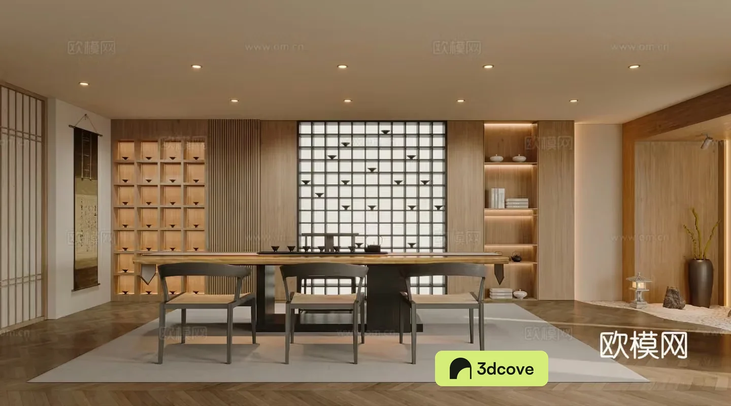 New Chinese tea room