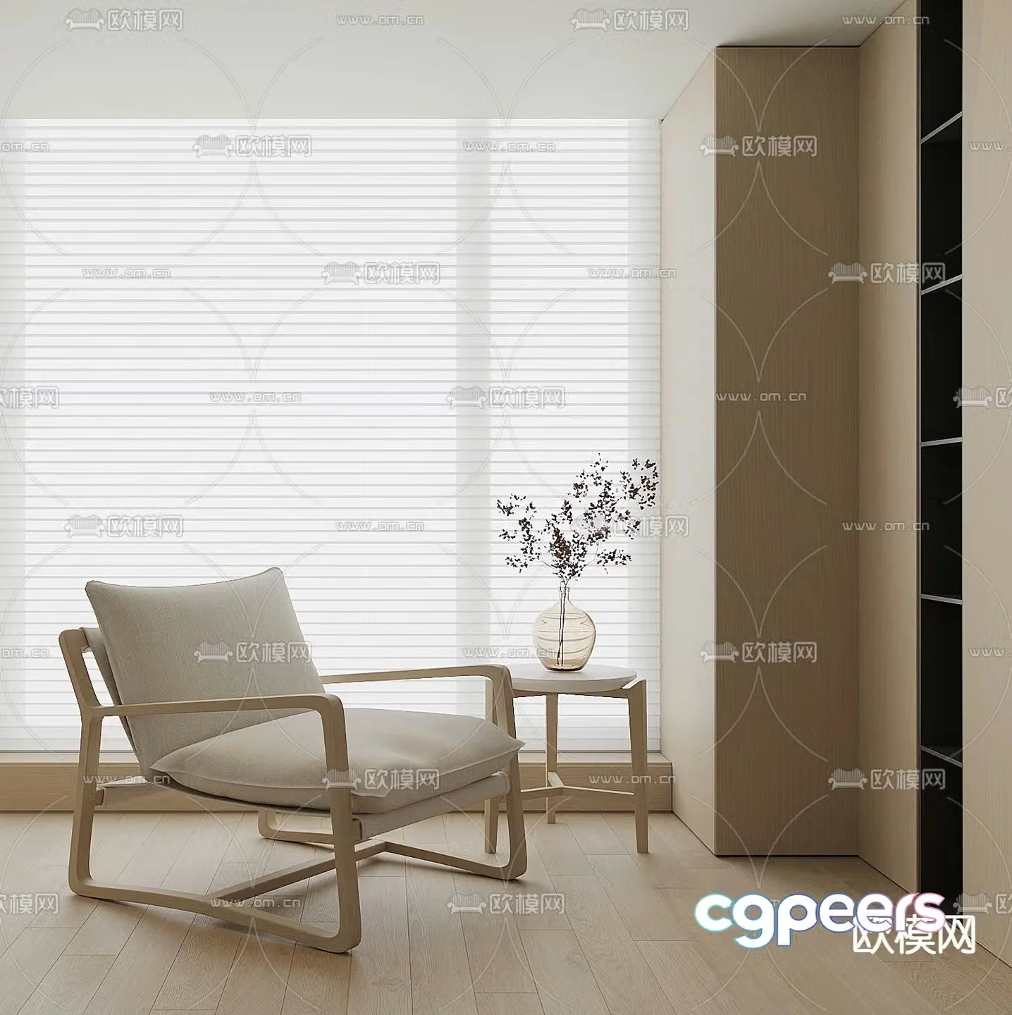 Chair Leisure Chair 3d Model