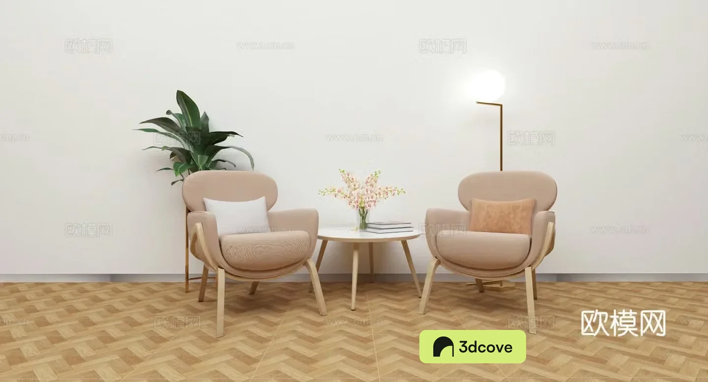 Leisure chair combination