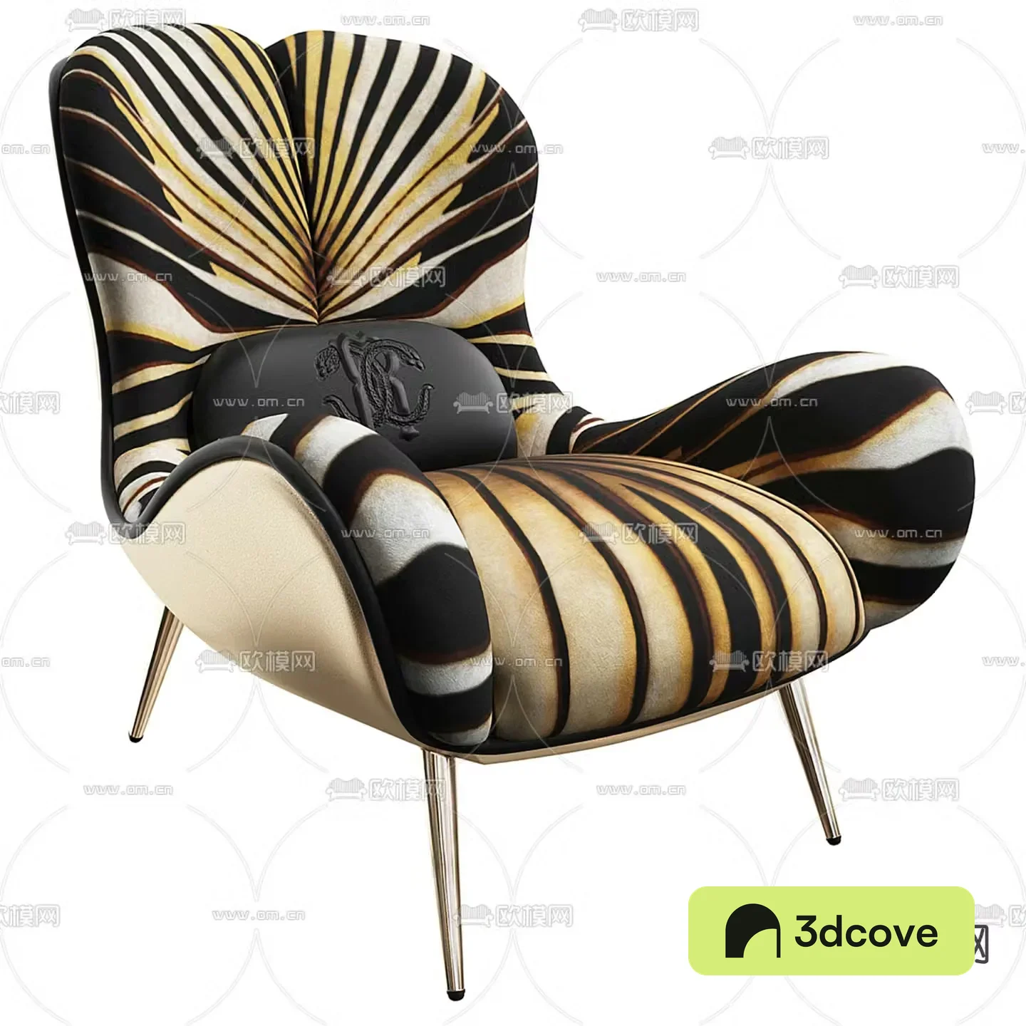 Roberto Cavalli European style leisure chair