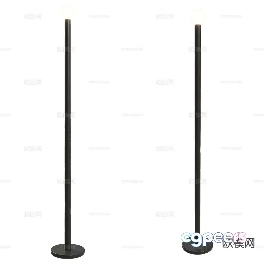 Antoniolupi floor lamp 3d model