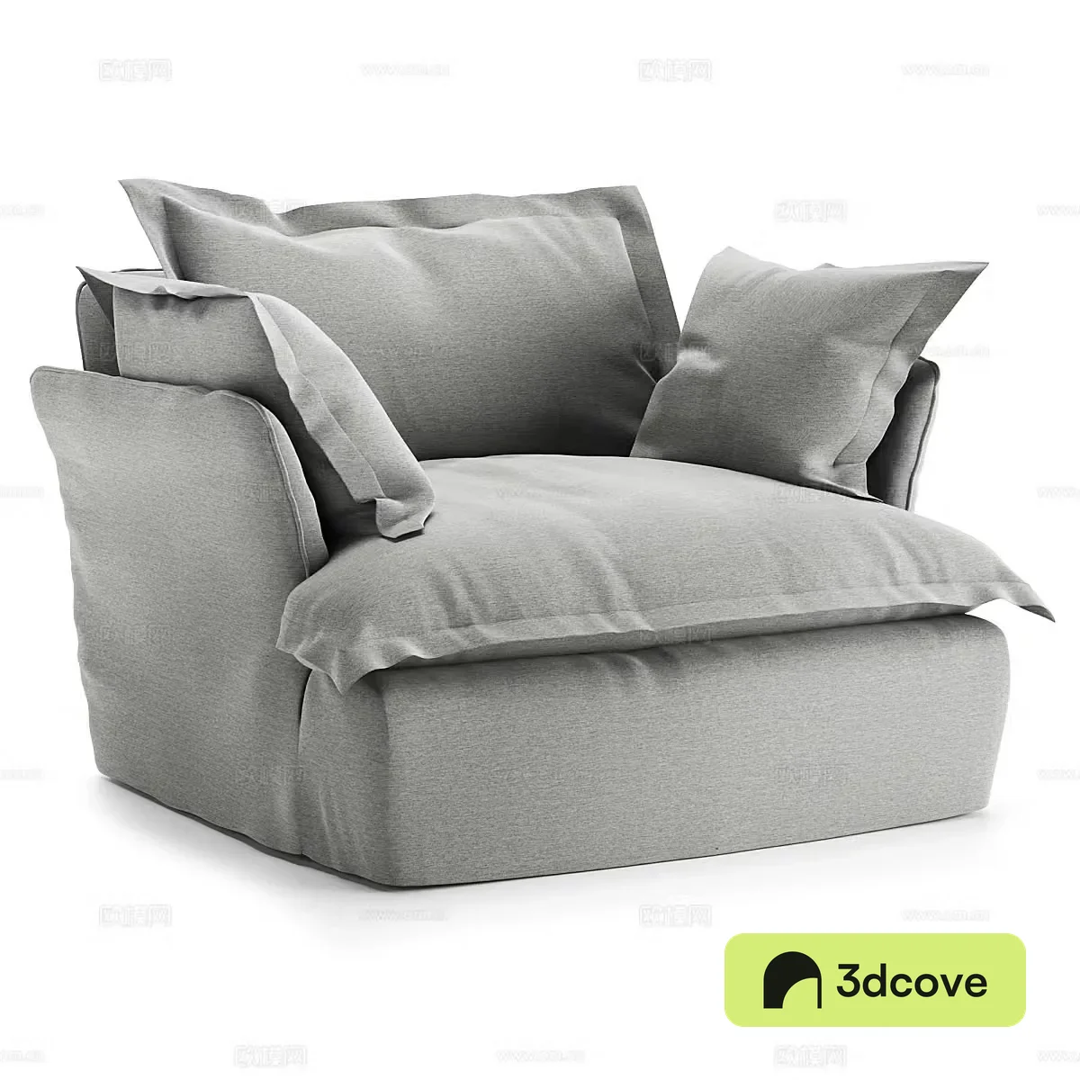 Modern single sofa