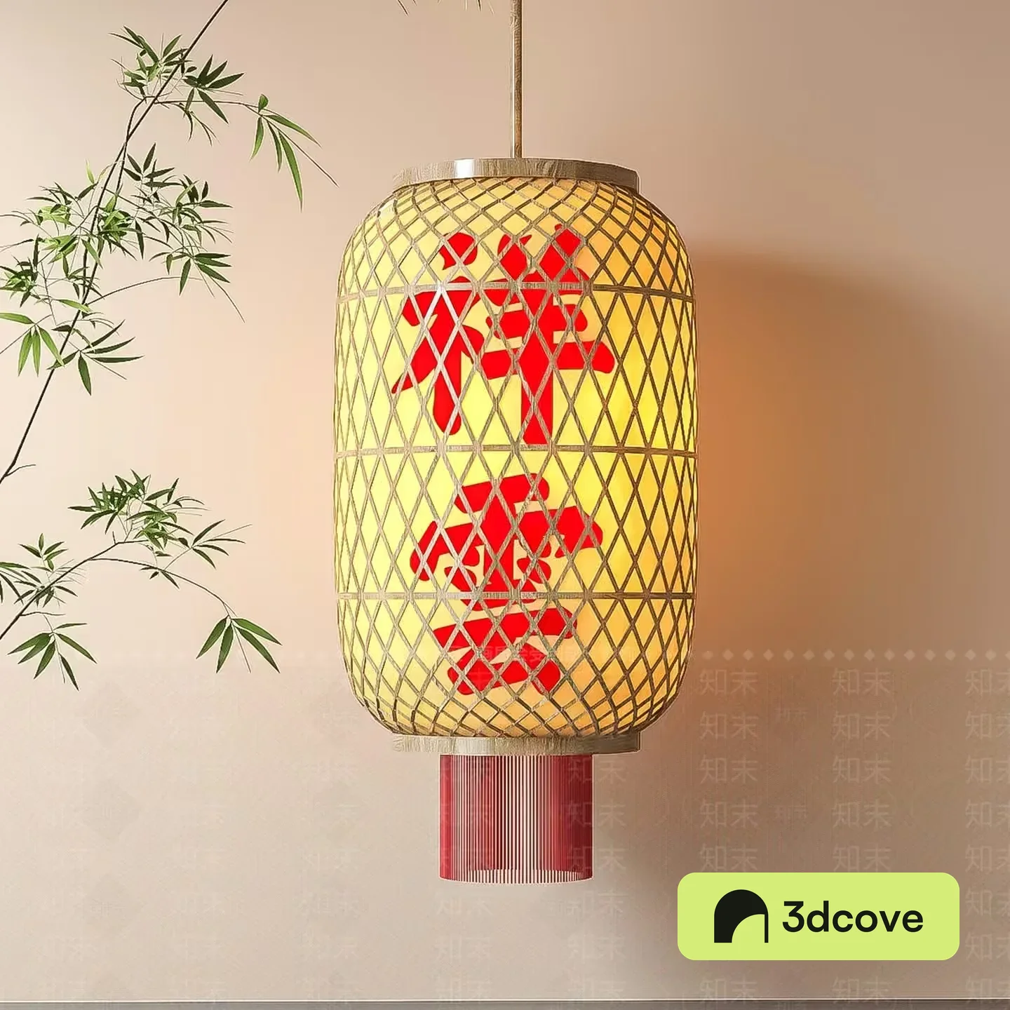 A Decorative Chinese Lantern