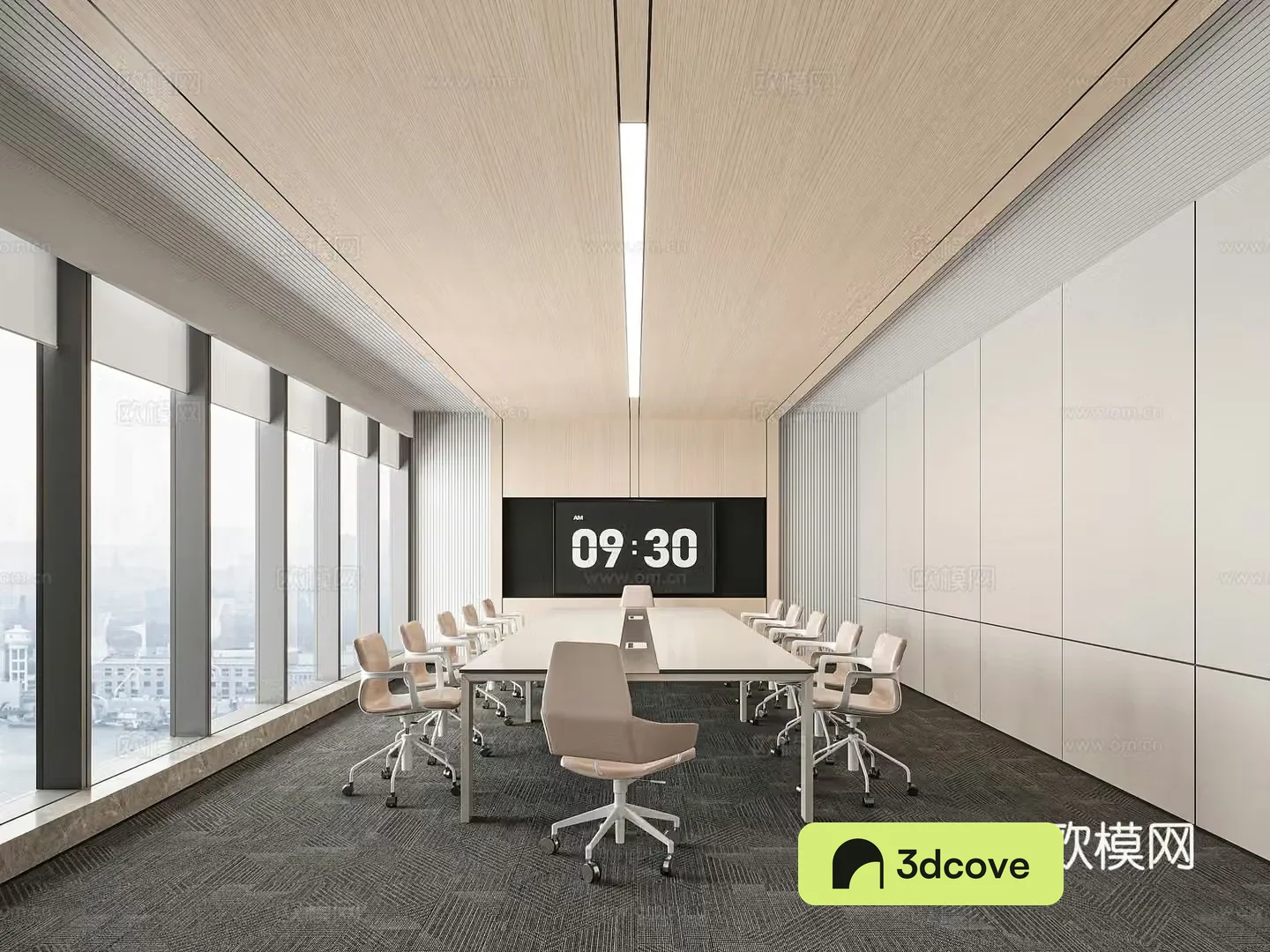 Modern conference room
