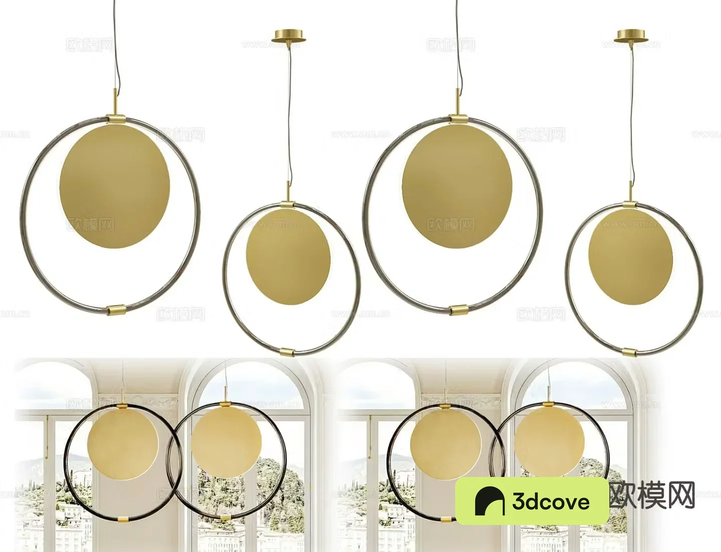 Light luxury small chandelier restaurant chandelier