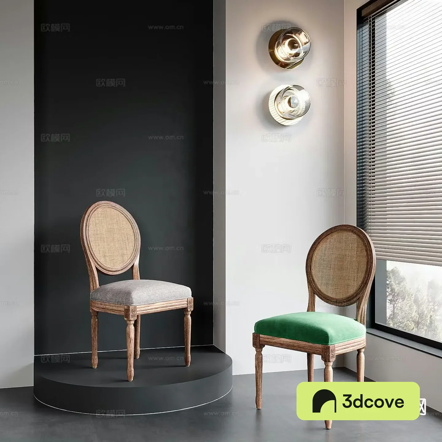 American chair dining chair